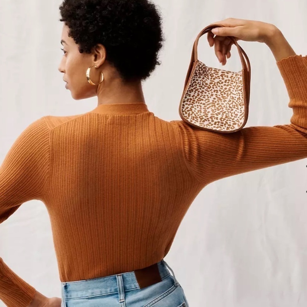 Madewell Micro Sydney Cheetah Print Crossbody - Picture 5 of 8
